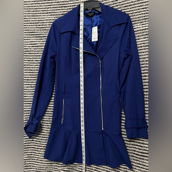 BeBe NWT blue coat with belt - Picture 13 of 16